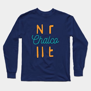 Chalco Nebraska City Typography Long Sleeve T-Shirt